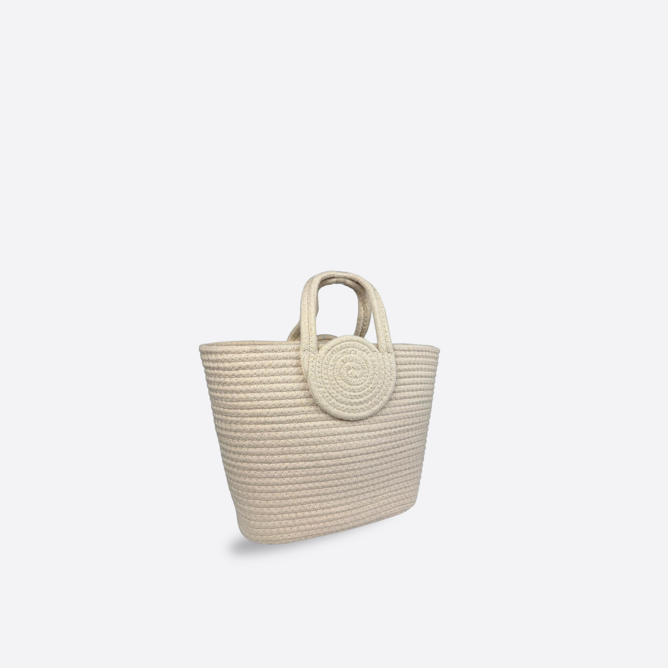 PANIER EN COTON NATUREL