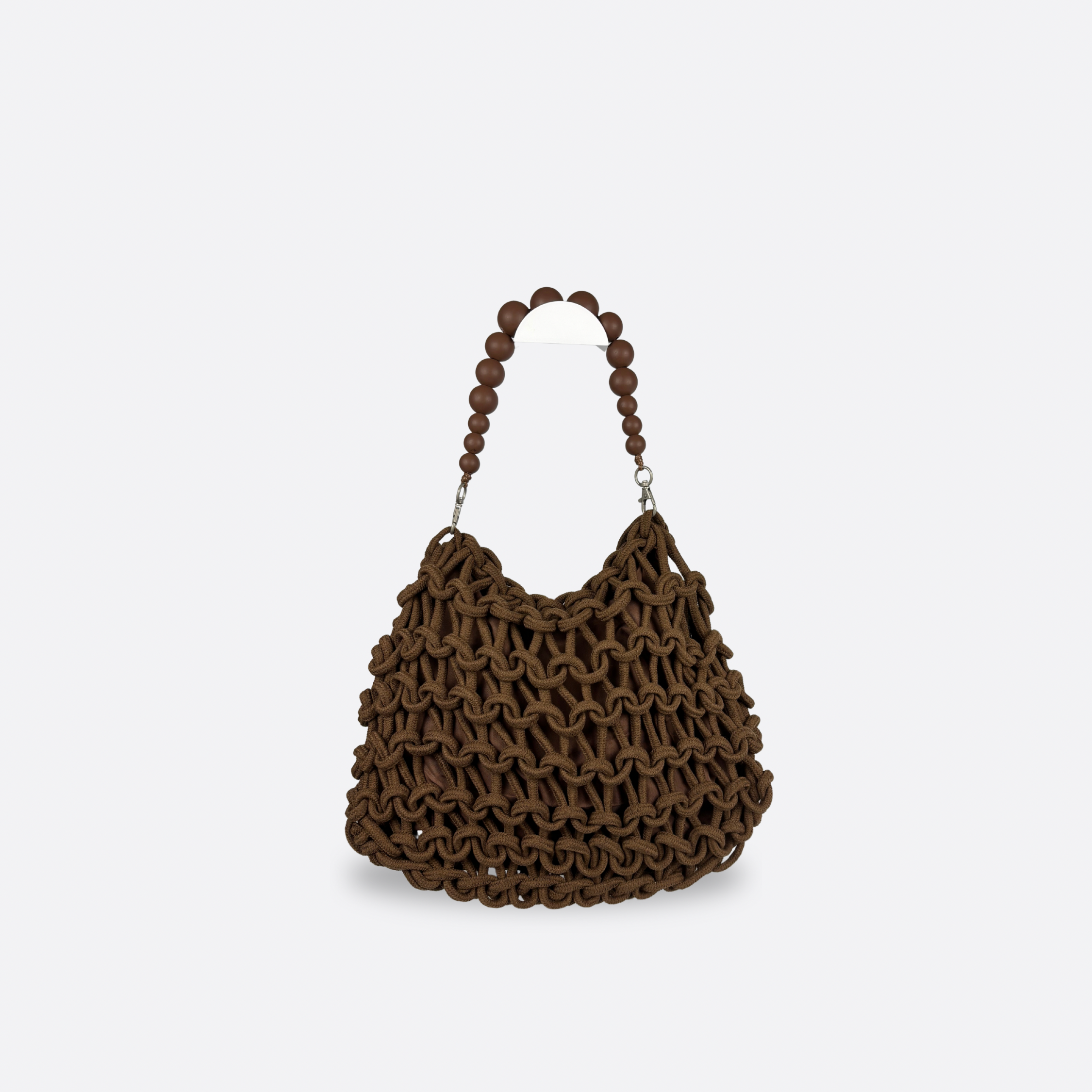 SAC FOURRE-TOUT EN COTON ET PERLE